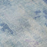 5' X 8' Blue Blush And Ivory Abstract Washable Area Rug With UV Protection