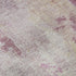 8' Pink Peach And Ivory Abstract Washable Round Rug With UV Protection
