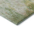 8' X 10' Sage Wheat And Ivory Abstract Washable Area Rug With UV Protection
