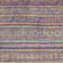 8' X 10' Blue Beige And Gray Striped Washable Area Rug With UV Protection
