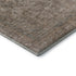 9' X 12' Brown And Beige Oriental Washable Area Rug With UV Protection