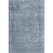 5' X 8' Blue And Gray Oriental Washable Area Rug With UV Protection