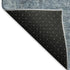 9' X 12' Blue And Gray Oriental Washable Area Rug With UV Protection