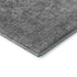 8' X 10' Gray And Silver Oriental Washable Area Rug With UV Protection