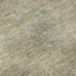 8' Tan And Beige Oriental Washable Round Rug With UV Protection