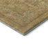 8' X 10' Coral And Beige Floral Medallion Washable Area Rug With UV Protection