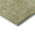 8' X 10' Artichoke Green And Beige Oriental Washable Area Rug With UV Protection