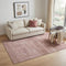 5' X 8' Blush And Pink Oriental Washable Area Rug With UV Protection