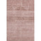 8' X 10' Blush And Pink Oriental Washable Area Rug With UV Protection
