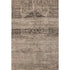 5' X 8' Brown And Taupe Oriental Washable Area Rug With UV Protection