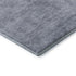 9' X 12' Denim Blue And Sky Blue Oriental Washable Area Rug With UV Protection