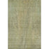 8' X 10' Artichoke Green And Copper Abstract Washable Area Rug With UV Protection