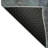5' X 8' Blue Charcoal And Gray Abstract Washable Area Rug With UV Protection