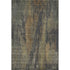 5' X 8' Charcoal Gold And Copper Abstract Washable Area Rug With UV Protection