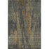5' X 8' Charcoal Gold And Copper Abstract Washable Area Rug With UV Protection