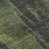 8' Olive Green Charcoal And Gray Abstract Washable Round Rug With UV Protection