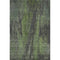 8' X 10' Olive Green Charcoal And Gray Abstract Washable Area Rug With UV Protection