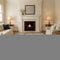 8' X 10' Turquoise And Ivory Abstract Washable Area Rug With UV Protection