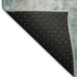8' X 10' Turquoise And Ivory Abstract Washable Area Rug With UV Protection