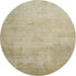 8' Beige And Wheat Abstract Washable Round Rug With UV Protection