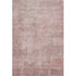 8' X 10' Blush And Mauve Abstract Washable Area Rug With UV Protection