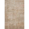 8' X 10' Coral And Beige Abstract Washable Area Rug With UV Protection