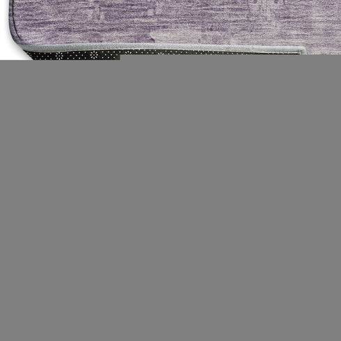 9' X 12' Lavender And Purple Abstract Washable Area Rug With UV Protection