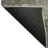 8' X 10' Pewter And Wheat Abstract Washable Area Rug With UV Protection