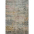 9' X 12' Sage Gold And Beige Abstract Washable Area Rug With UV Protection