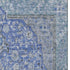 5' X 8' Blue And Gray Floral Medallion Washable Area Rug With UV Protection