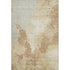 8' X 10' Coral Ivory And Beige Abstract Washable Area Rug With UV Protection