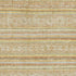 9' X 12' Wheat Beige And Gold Striped Washable Area Rug With UV Protection