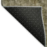 8' X 10' Pewter And Silver Abstract Washable Area Rug With UV Protection