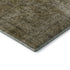 8' X 10' Pewter And Silver Abstract Washable Area Rug With UV Protection