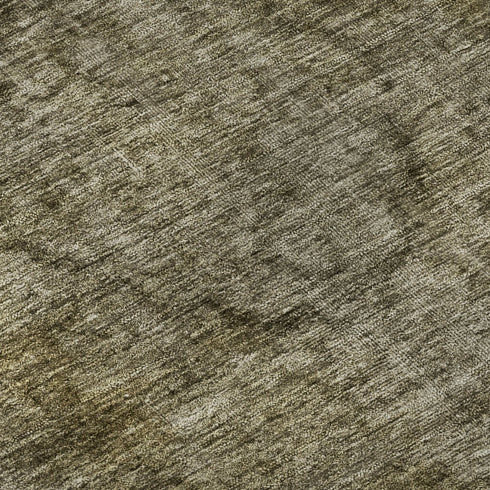 8' X 10' Pewter And Silver Abstract Washable Area Rug With UV Protection