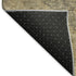 5' X 8' Brown Beige And Taupe Medallion Washable Area Rug With UV Protection