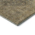 5' X 8' Brown Beige And Taupe Medallion Washable Area Rug With UV Protection