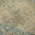 5' X 8' Blue Beige And Taupe Medallion Washable Area Rug With UV Protection