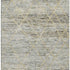 8' X 10' Pewter Beige And Gold Abstract Geometric Washable Area Rug With UV Protection