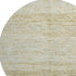 8' Wheat Beige And Gold Abstract Geometric Washable Round Rug With UV Protection