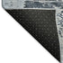 5' X 8' Blue Ivory And Gray Southwestern Washable Area Rug With UV Protection