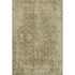 5' X 8' Brown And Beige Floral Medallion Washable Area Rug With UV Protection