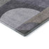9' X 12' Purple Gray And Beige Geometric Washable Area Rug With UV Protection