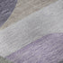 9' X 12' Purple Gray And Beige Geometric Washable Area Rug With UV Protection