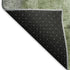 9' X 12' Green Ivory And Gray Abstract Washable Area Rug With UV Protection
