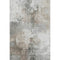 5' X 8' Ivory Gray And Beige Abstract Washable Area Rug With UV Protection