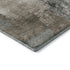 8' X 10' Ivory Gray And Beige Abstract Washable Area Rug With UV Protection
