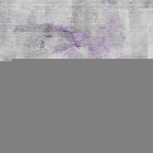 5' X 8' Lavender Silver And Gray Abstract Washable Area Rug With UV Protection