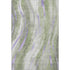 5' X 8' Olive Green Lavender And Ivory Abstract Washable Area Rug With UV Protection