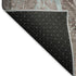 8' X 10' Taupe Blue And Ivory Abstract Washable Area Rug With UV Protection